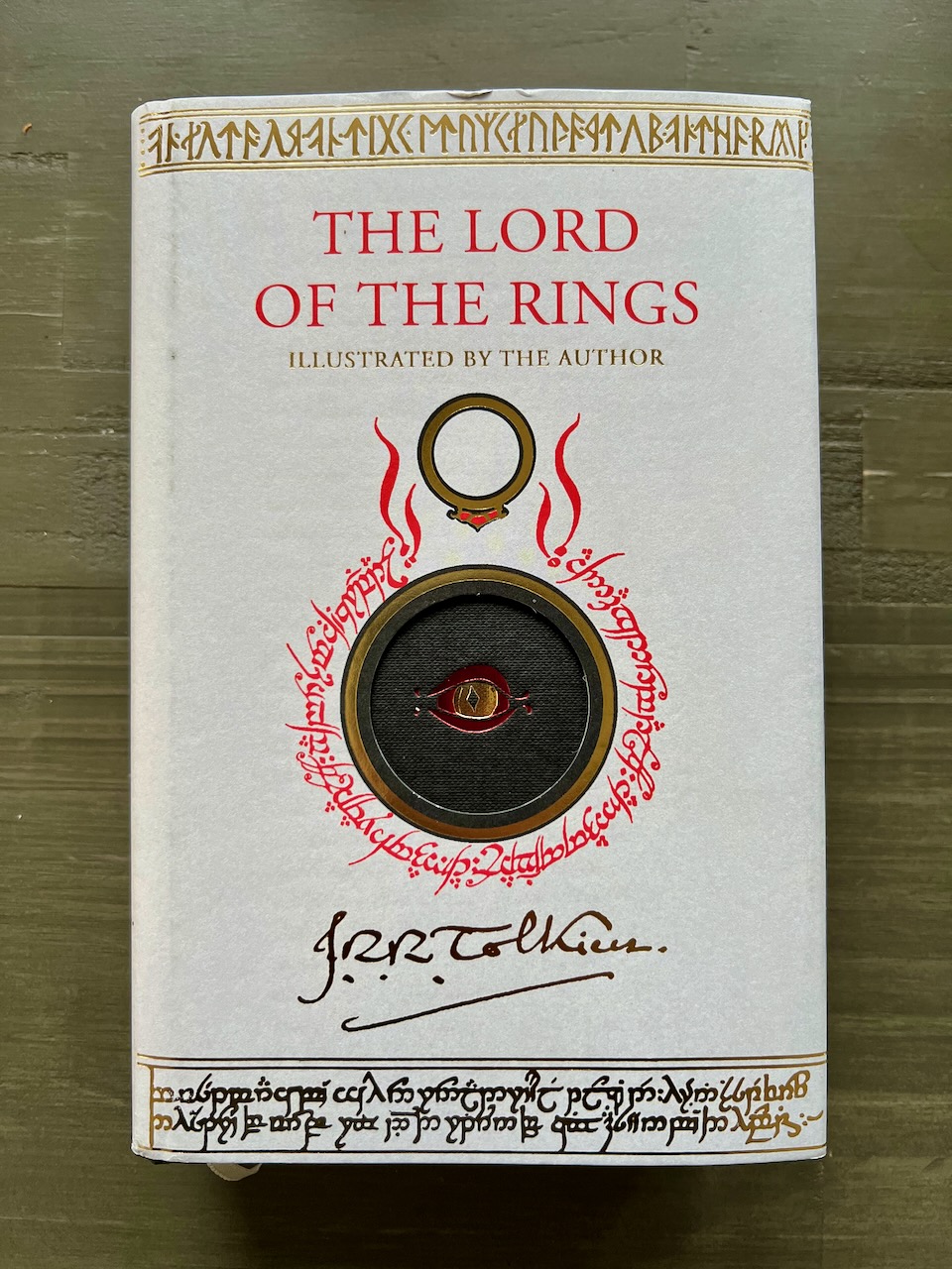 LOT:537 | Tolkien (J.R.R.) The Lord of the Rings, 3 vol., second edition,  second impression, all signed by the author, 1967.